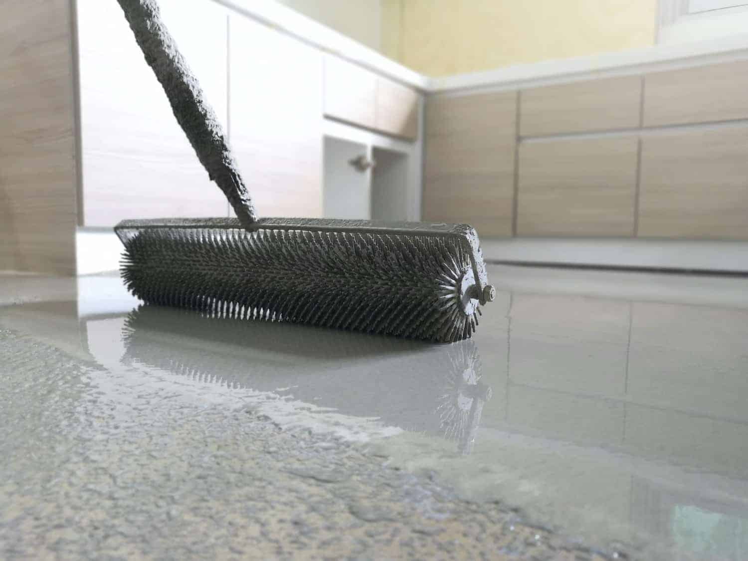 Epoxy floor covering